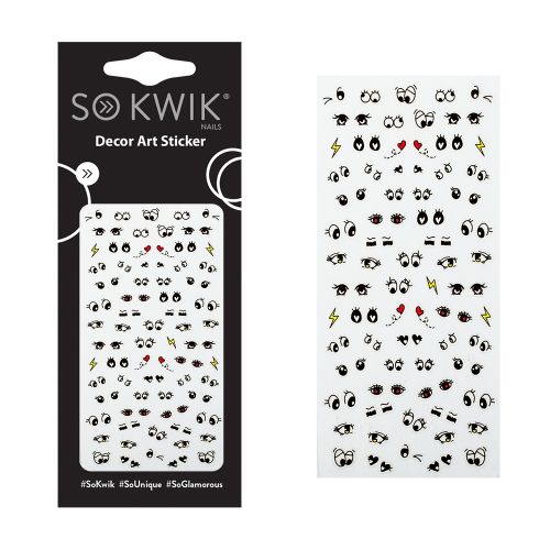 SoKwik - Ornamente Unghii - Nail Art Sticker - Cute 167 SoKwik - Ornamente Unghii - Nail Art Sticker - Cute 167