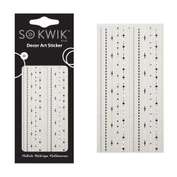 SoKwik - Ornamente Unghii - Nail Art Sticker - Rococo 18th - 183