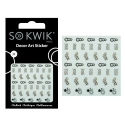 SoKwik - Ornamente Unghii - Nail Art Sticker - Dazzling 208
