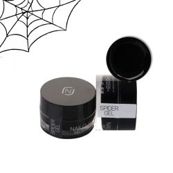 Nailover - Spider Gel Effect - Negru (5ml)