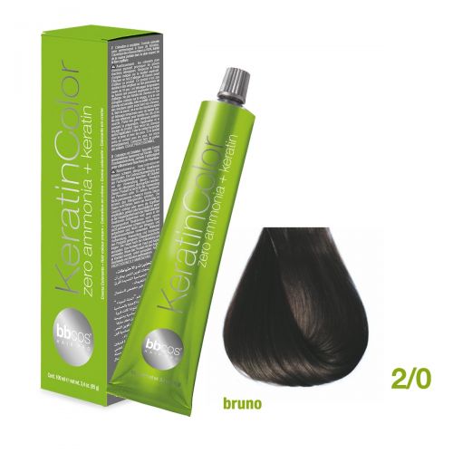 Vopsea de păr Keratin COLOR (2/0- Bruno) Vopsea de păr Keratin COLOR (2/0- Bruno)