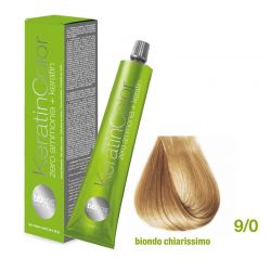 Vopsea de păr Keratin COLOR (9/0- Biondo Chiarissimo)