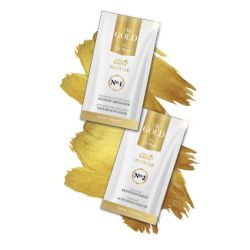 Golden Green Nature 24K Gold - Masca alginata 10gr + Ser activ 30 ml