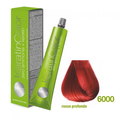 BBCOS - Vopsea de par Mixton Keratin COLOR (6000- Rosso Profondo) BBCOS - Vopsea de par Mixton Keratin COLOR (6000- Rosso Profondo)