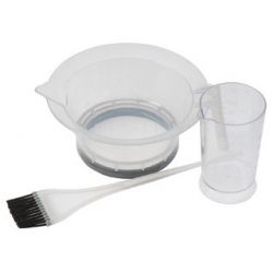 SIBEL Tinting Set - Set pentru vopsit Transparent - 3buc (99901)