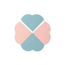 ES - Burete cosmetic Heart Colors  2675 (4/set)